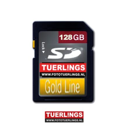 Tuerlings Gold Line 128GB SDXC Class10 geheugenkaart