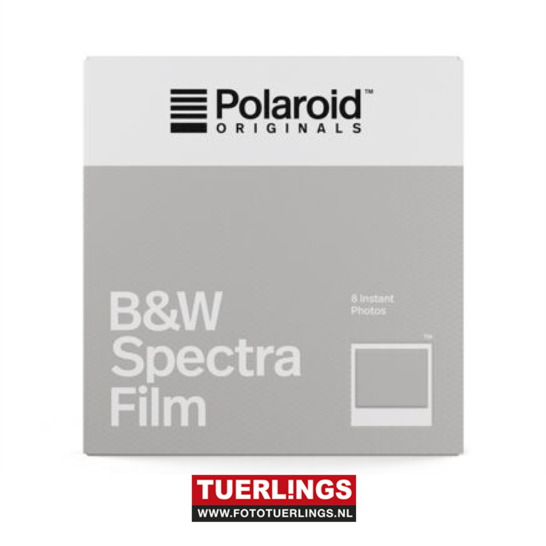 medley Intrekking vier keer Polaroid Zwart-Wit Film voor Image en Spectra Camera's (Laatste films  OP=OP) Foto Tuerlings -