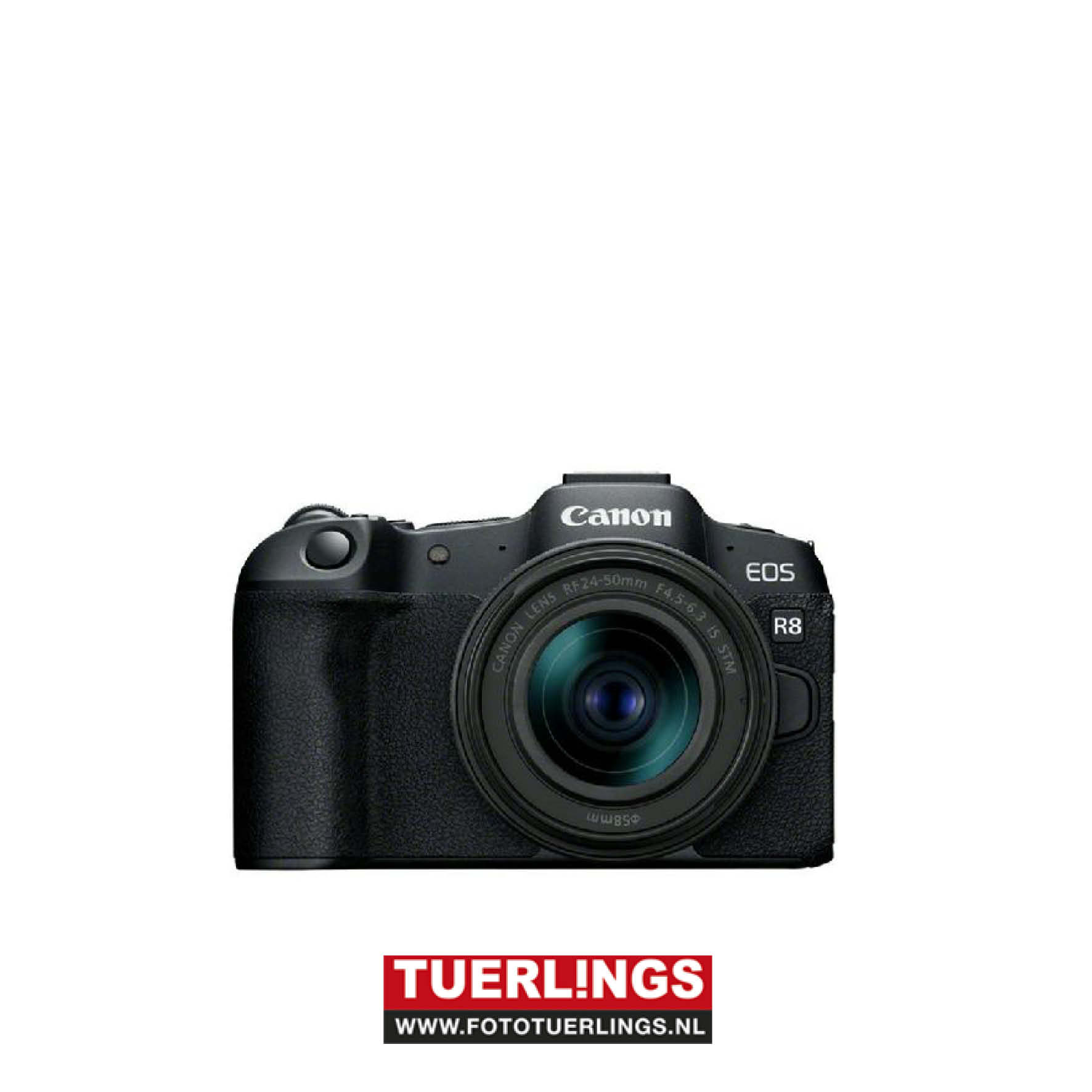 eenheid Dapperheid Vloeibaar Canon EOS R8 + 24-50mm IS STM kit - Foto Tuerlings
