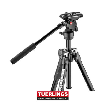 Manfrotto 290 Aluminium Statiefkit met video kop