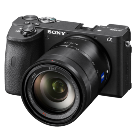 Sony A6600 body zwart + 16-70mm F/4.0 ZA OSS ZEISS Vario-Tessar T*